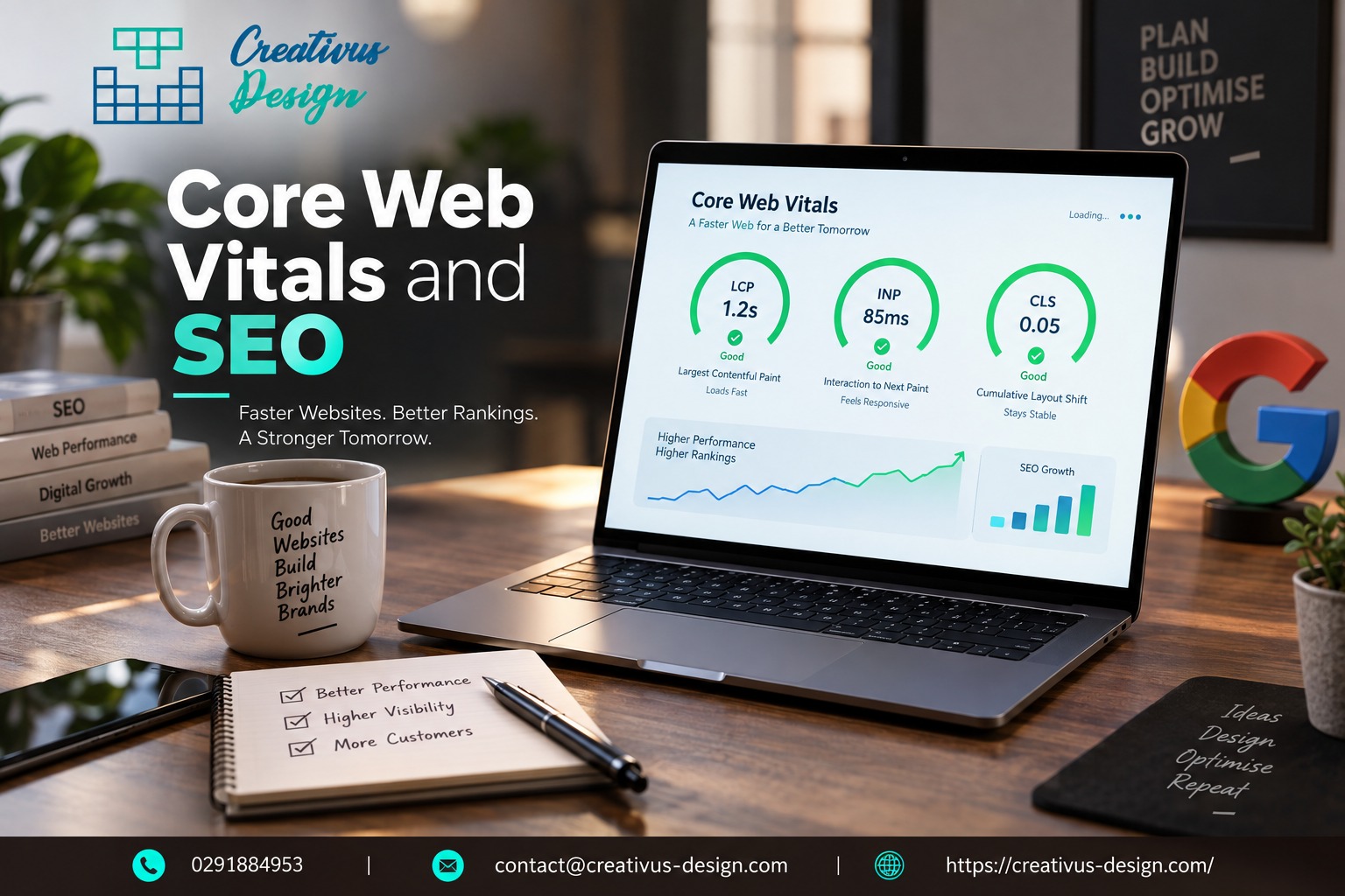 Core Web Vitals and SEO: How Website Development Impacts Google Rankings